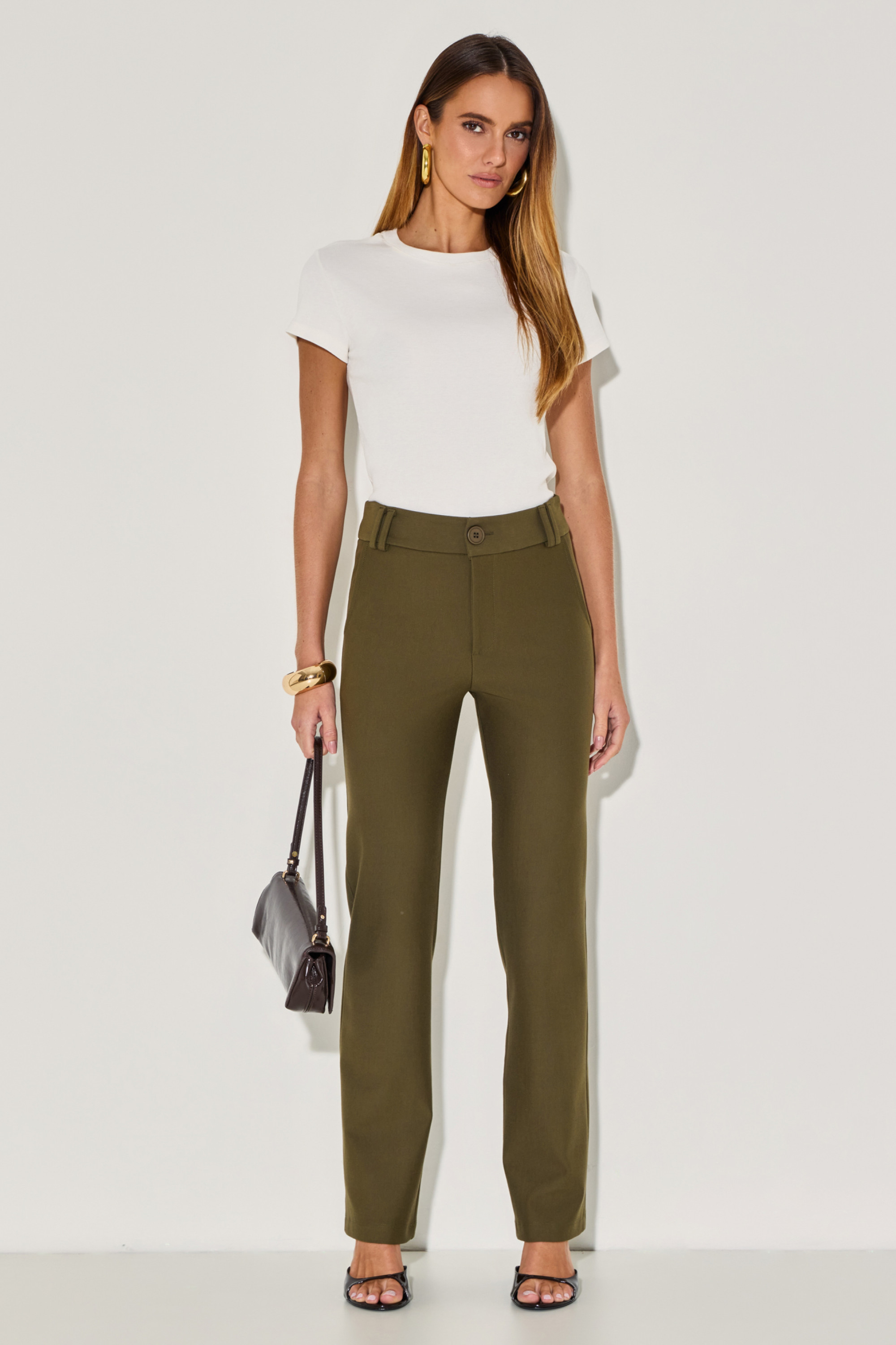 Calça Power Anastacia Verde Militar