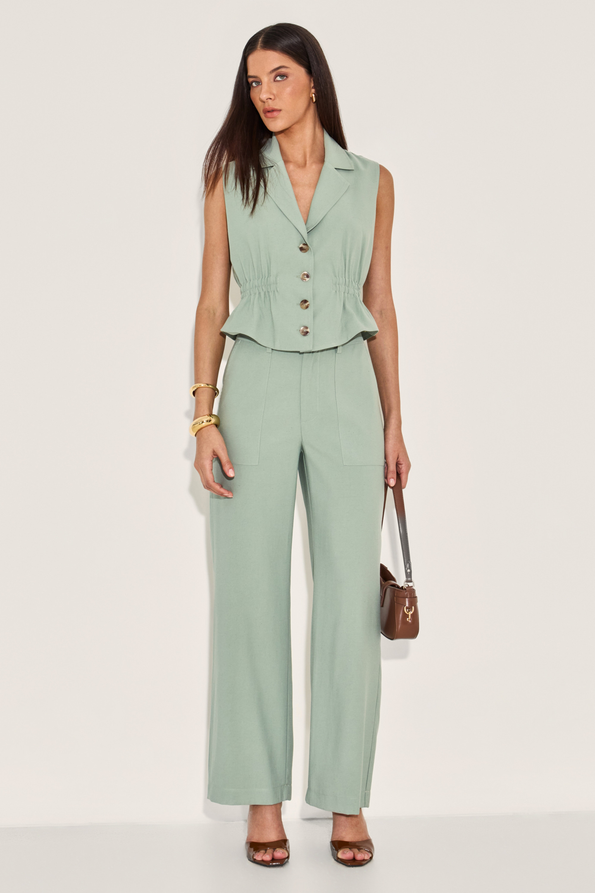 Calça Linen Neila Jade