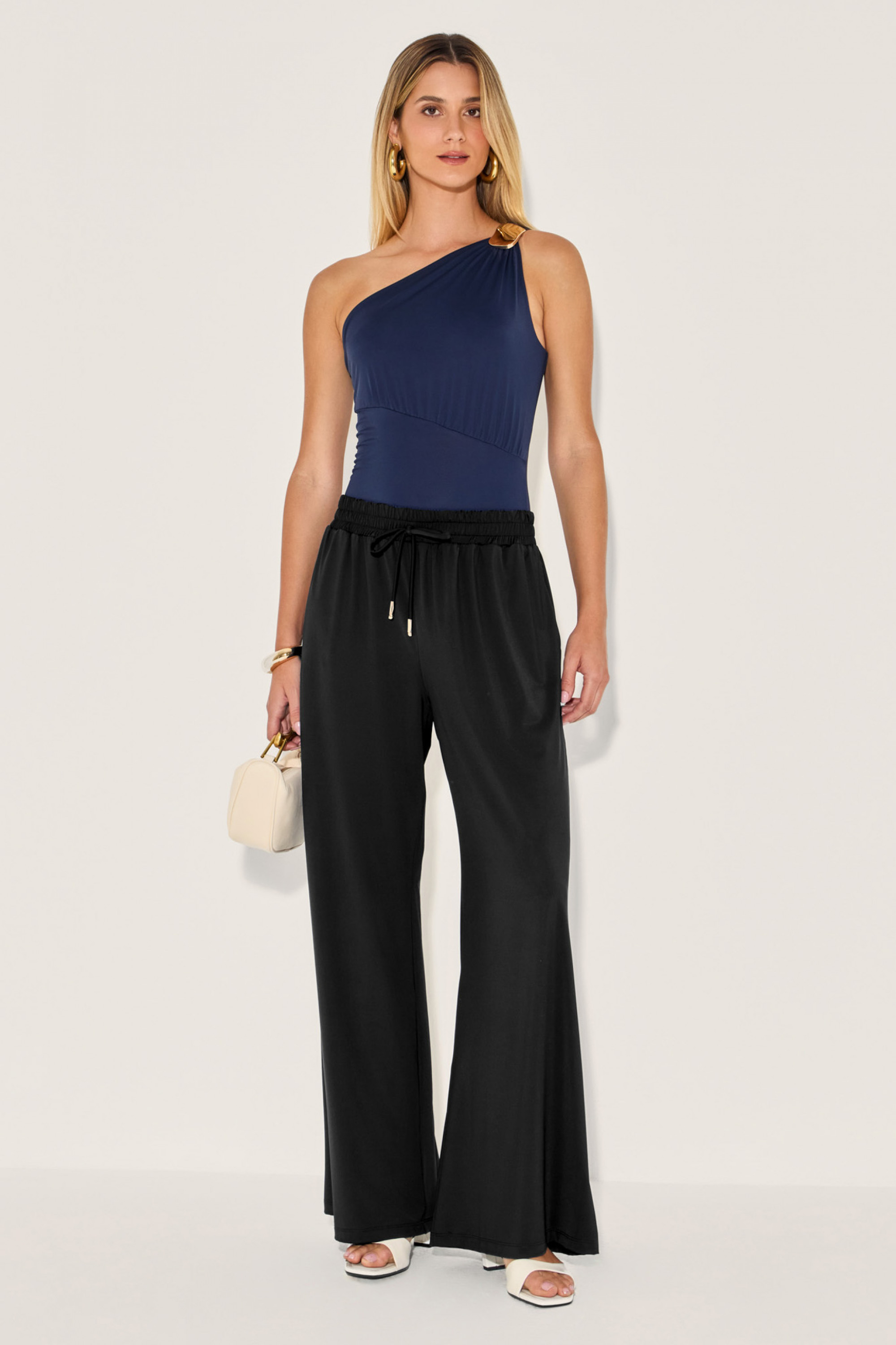 Calça Poliamida Suzana Preto 