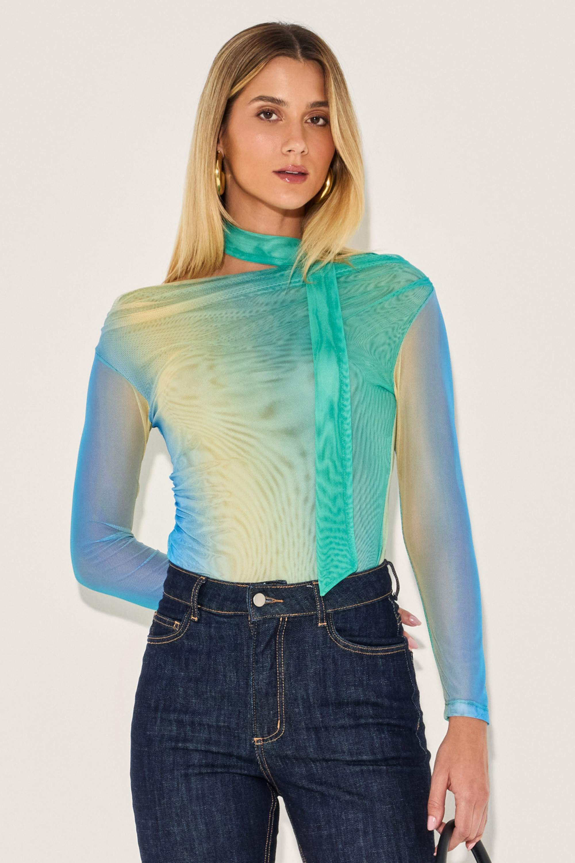 Blusa Tule Cibele