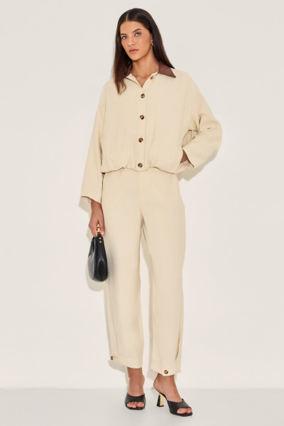 Calça Alfaiataria Solere Areia