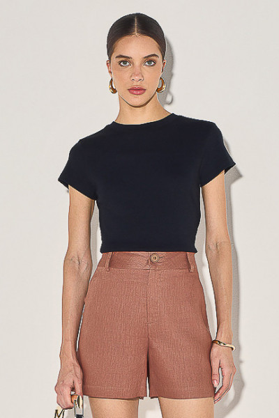 T-Shirt Basic Natalia Preto