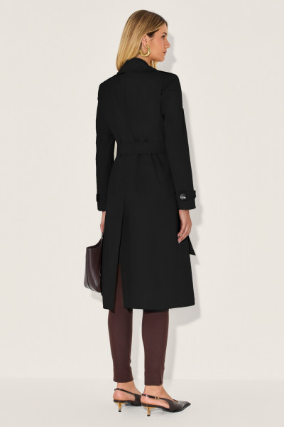 Trench Coat Sarja Úrsula Preto