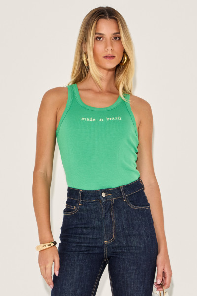 Blusa Ribana Made In Brazil Verde