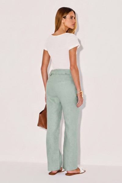 Calça Linho Gaia Verde Menta