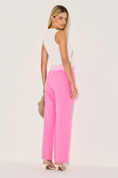 Calça Alfaiataria Betania Rosa