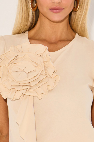 Blusa Algodão Belle Bege