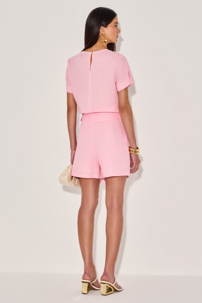Shorts Linho Ceci Rosa