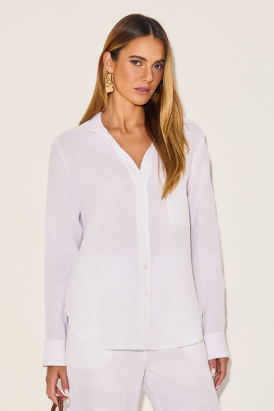 Camisa Linho Aline Branco