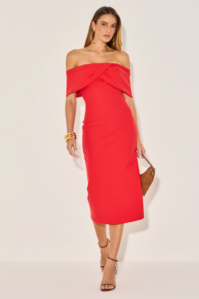 Vestido Ami Mara Vermelho