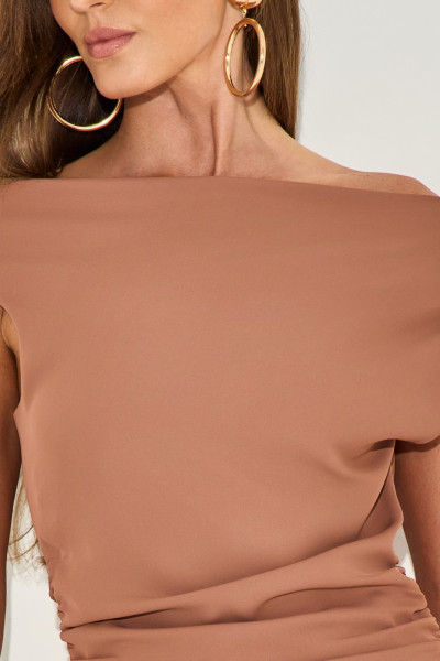 Blusa Alfaiataria Valesca Mocha 