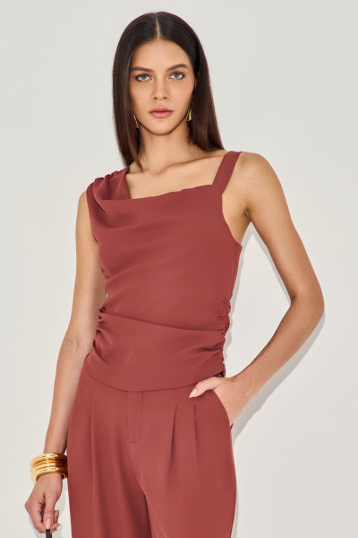 Blusa Alfaiataria Liziane Canela