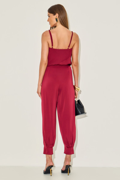 Calça Crepe Gaby Bordô