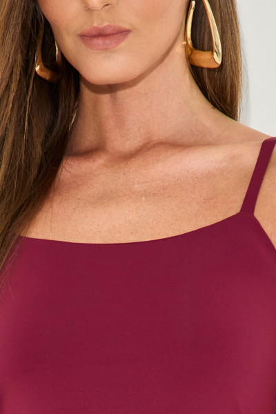 Blusa Básica Mari Bordô