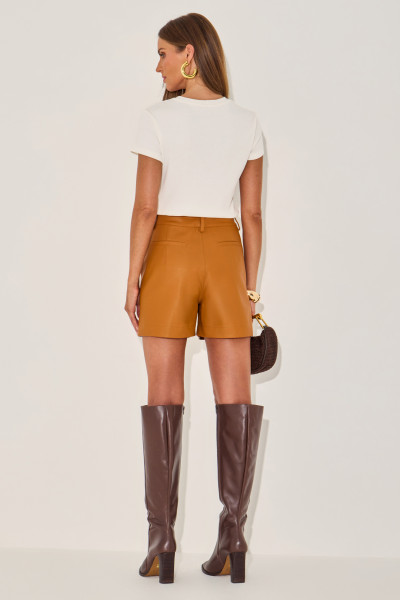 Shorts Virella Caramelo 