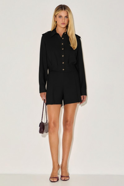 Shorts Alfaiataria Keilla Preto