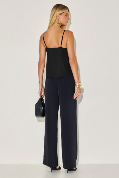 Blusa Crepe Tati Preto