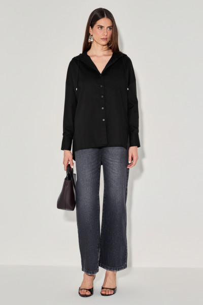 Camisa Algodão Analu Preto