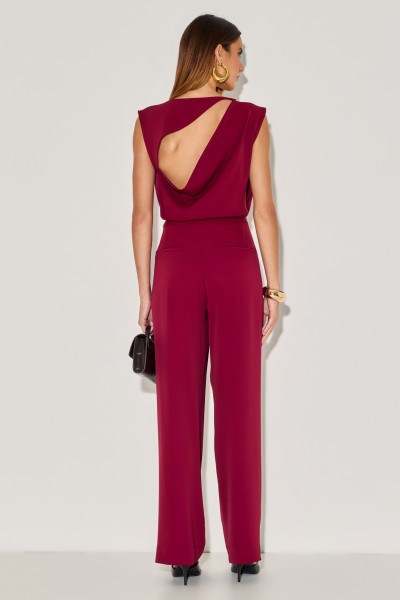 Calça Alfaiataria Nisha Vinho
