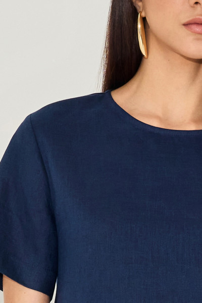 Blusa Linho Beca Marinho