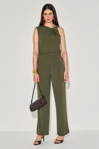 Calça Alfaiataria Ária Verde Militar