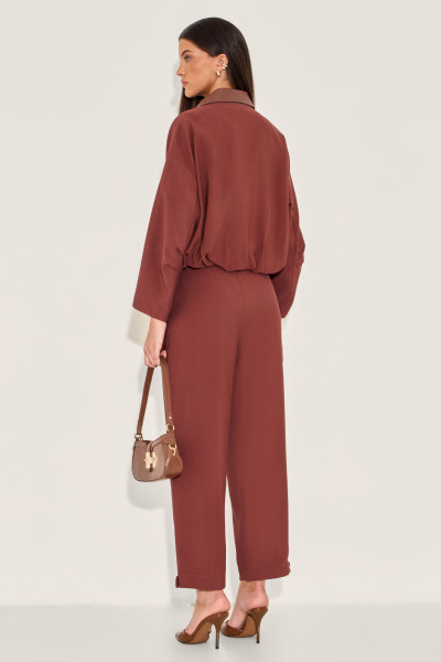 Calça Alfaiataria Solere Chocolate