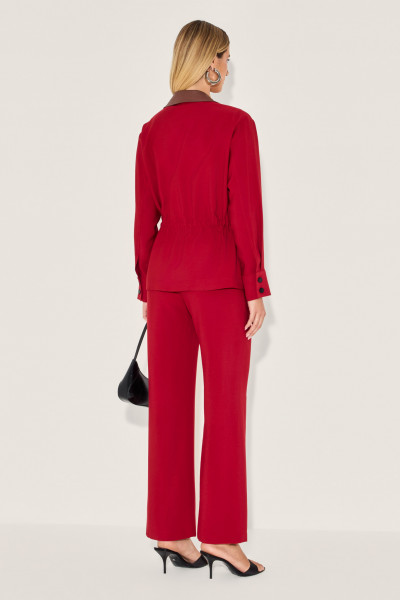 Calça Alfaiataria Irene Vermelho