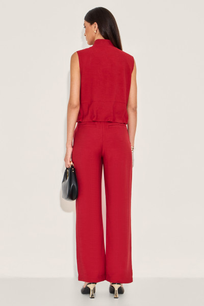 Calça Linen Eloiza Vinho