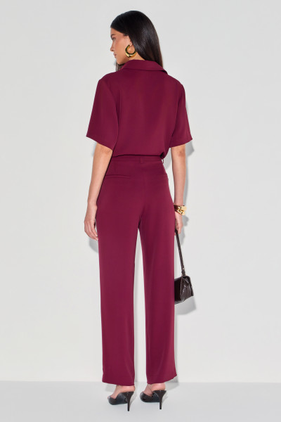 Calça Alfaiataria Juliete Bordô