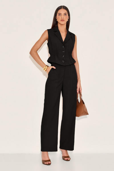 Calça Linen Neila Preto