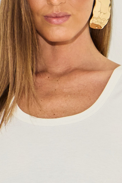 Blusa Regata Rib Caetana Off White