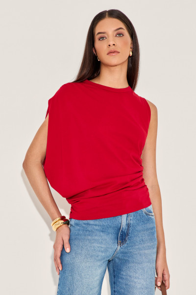 Blusa Algodão Cassie Vermelho