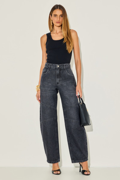 Calça Denim Ale Black