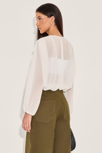 Calça Sarja Barrel Kaline Verde Militar