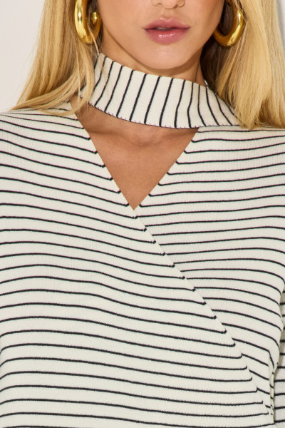Blusa Tricô Keyla Branco
