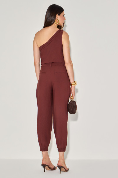 Calça Alfaiataria Tarcila Chocolate
