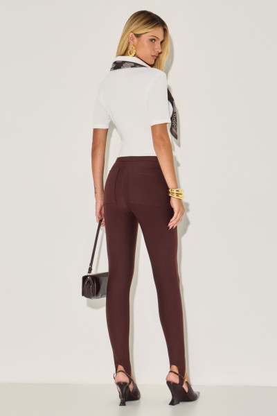 Calça Fusô Power Elly Chocolate