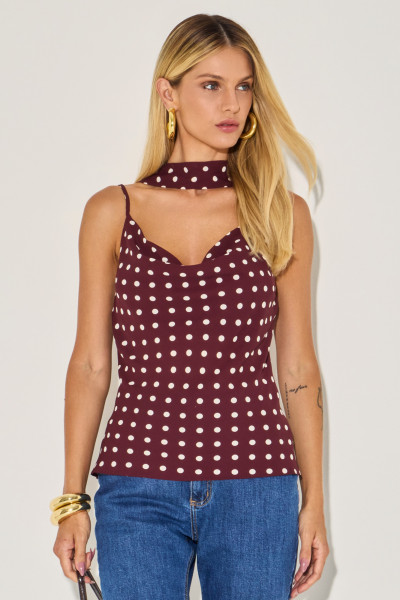 Blusa Póa Glenda Terra