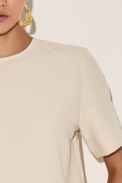 Blusa Alfaiataria Eloisa Areia