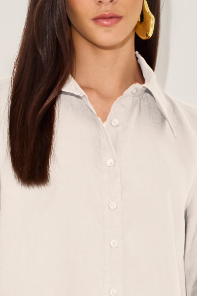 Camisa Linho Jessika Branco 