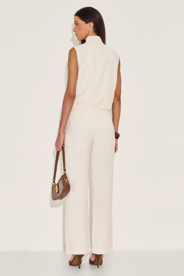 Calça Linen Eloiza Cru