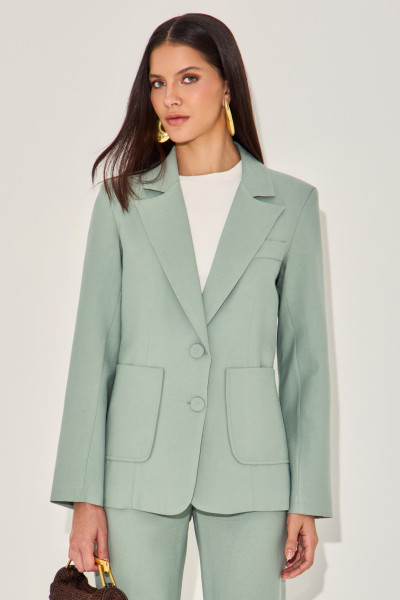 Blazer Alfaiataria Elara Jade 