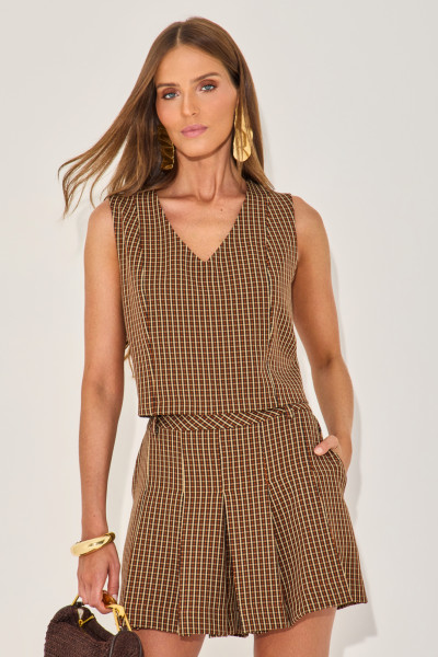 Blusa Alfaiataria Verona Ferrugem 