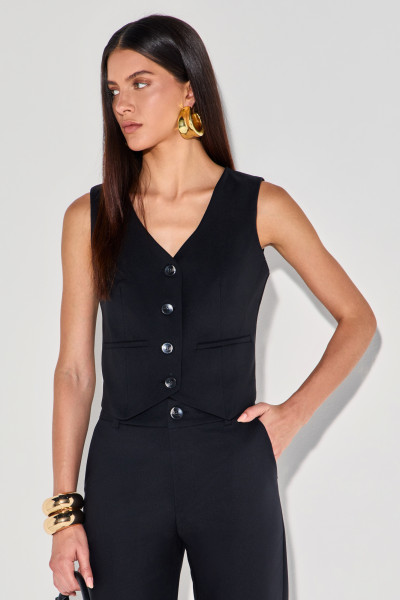 Colete Cotton Eloize Preto