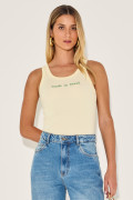 Blusa Ribana Made In Brazil Manteiga