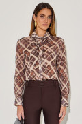Camisa Cotton Soraya Marrom
