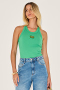 Blusa Canelada Keylla Verde