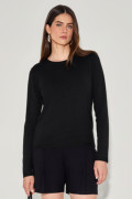 Blusa Tricot Rosane Preto