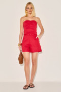 Shorts Linho Patricia Cereja