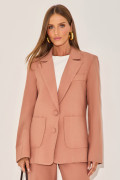 Blazer Alfaiataria Elara Mocha 